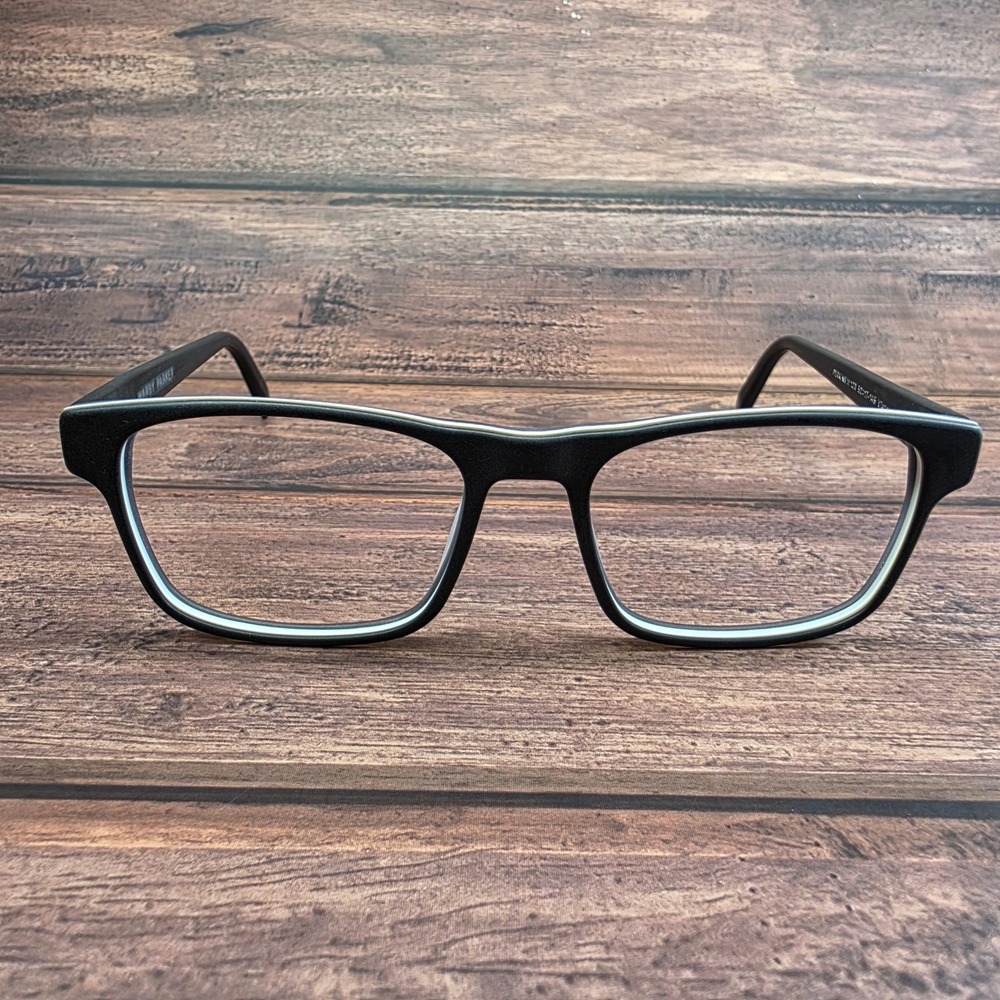 Warby Parker Perkins M 103 Matte Black Eyeglasses 52-17-145